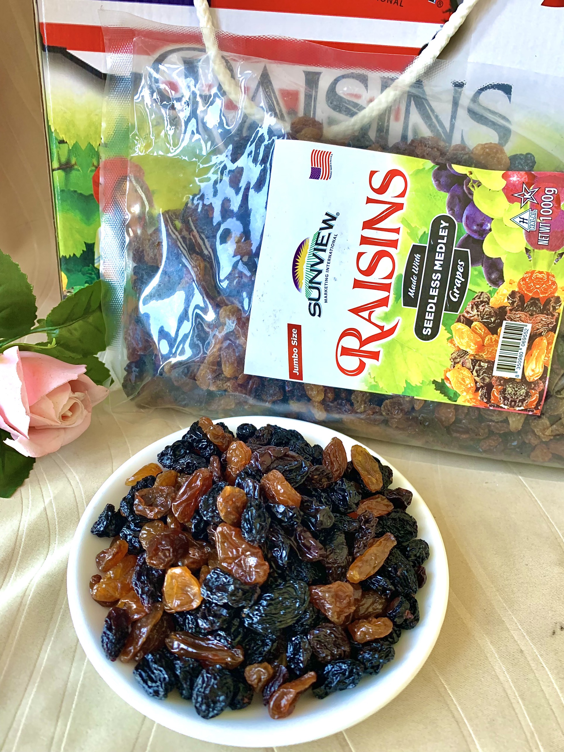 Nho Khô Mỹ SUNVIEW RAISINS 1KG
