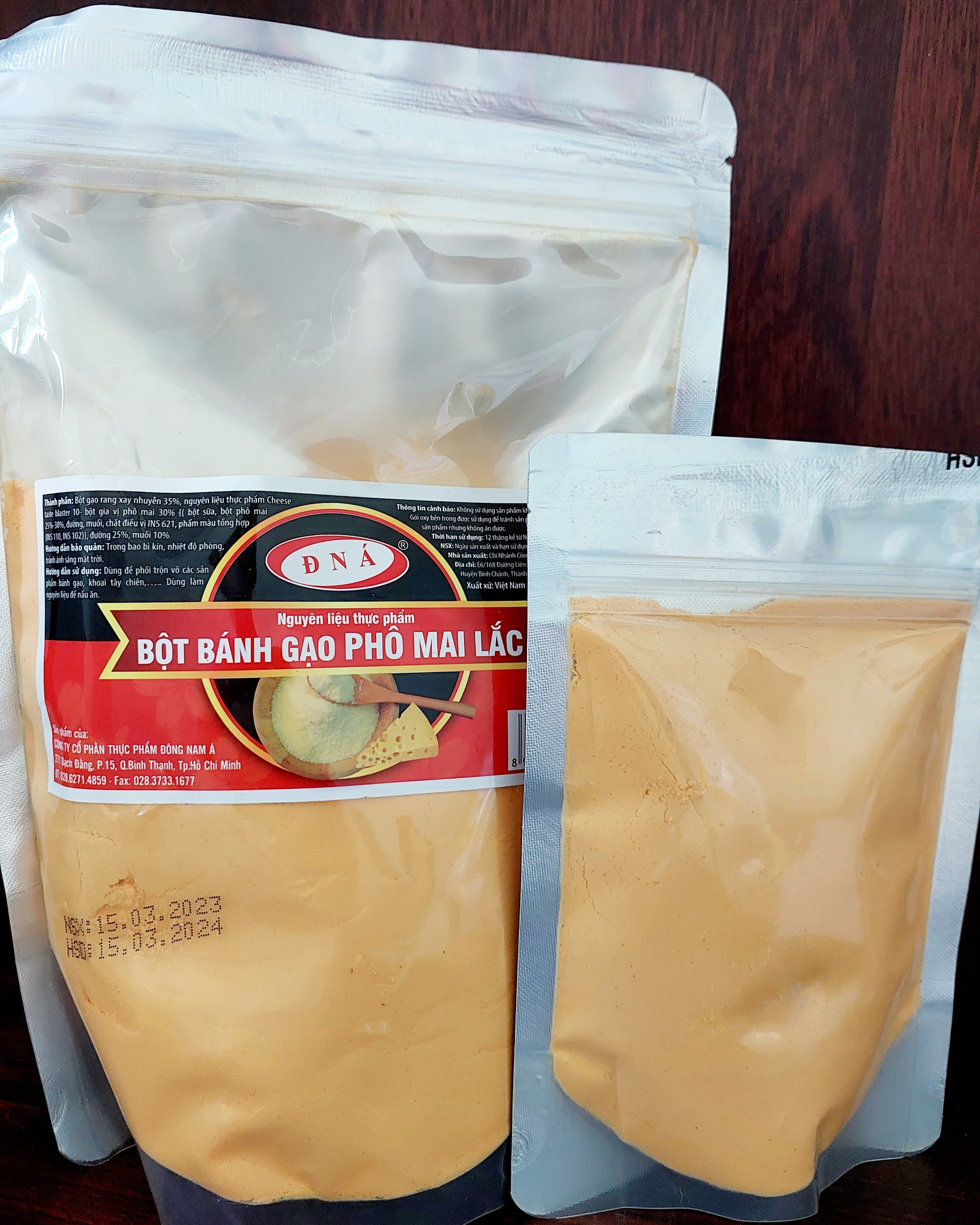 100G BỘT PHÔ MAI VỊ MẶN BÉO, THƠM NGON- doanvat_hangduong