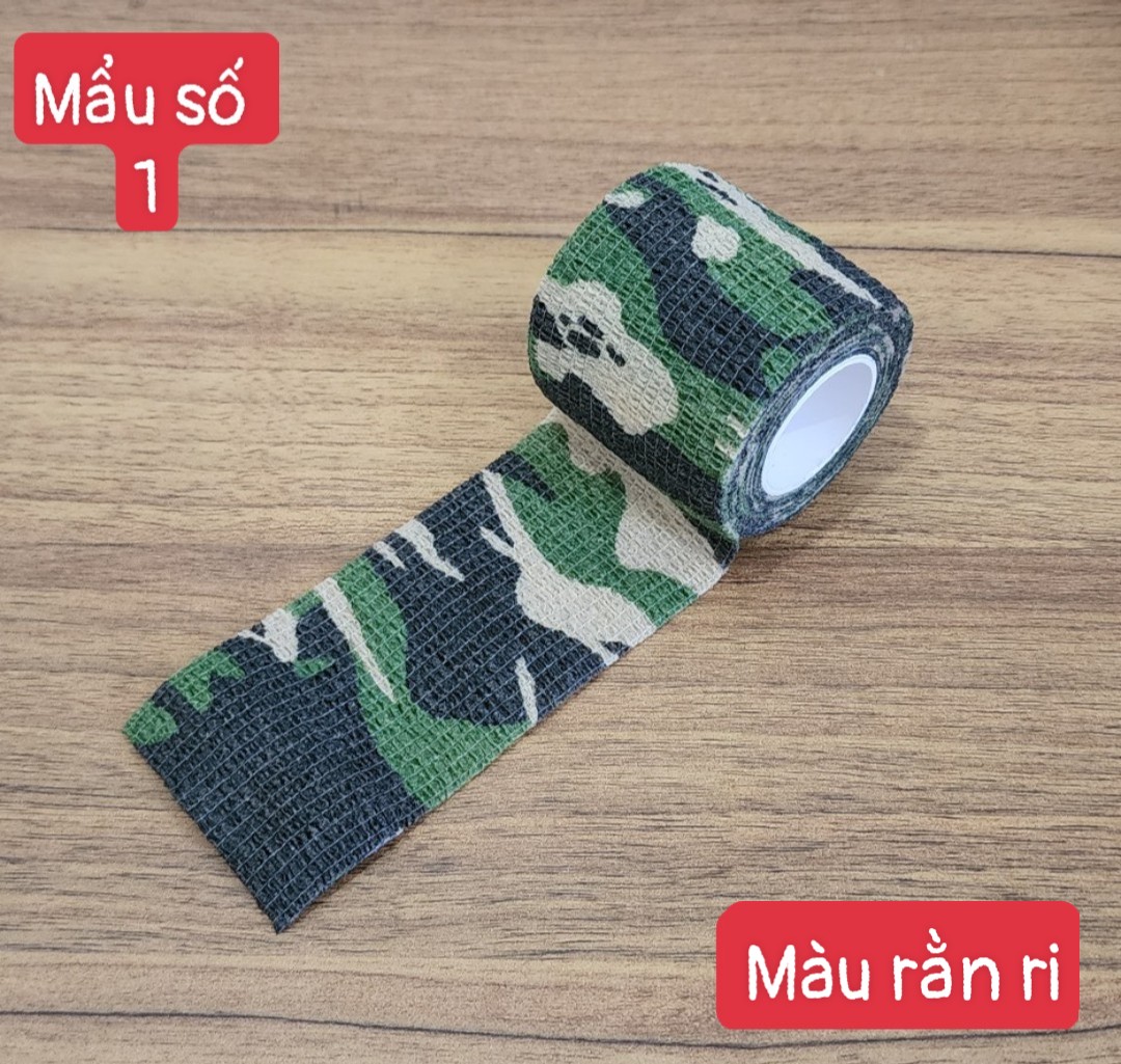 Băng keo ngụy trang co giãn được chọn màu