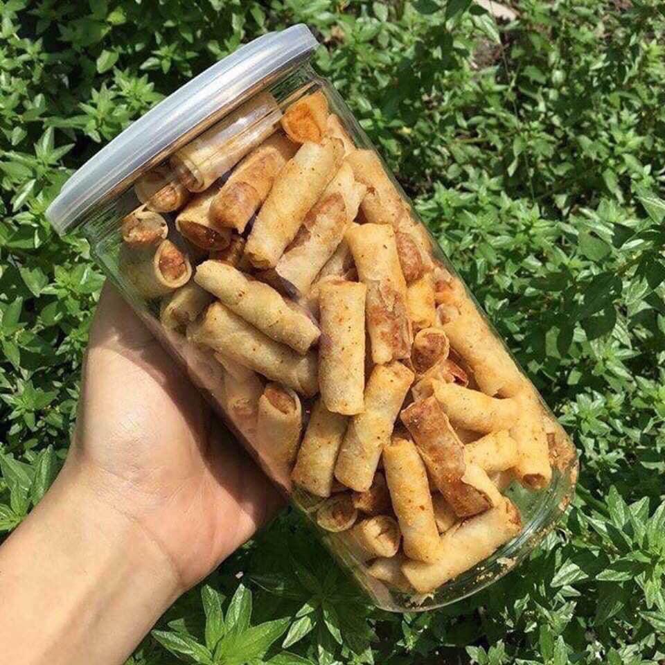 Snack chả giò tôm đất