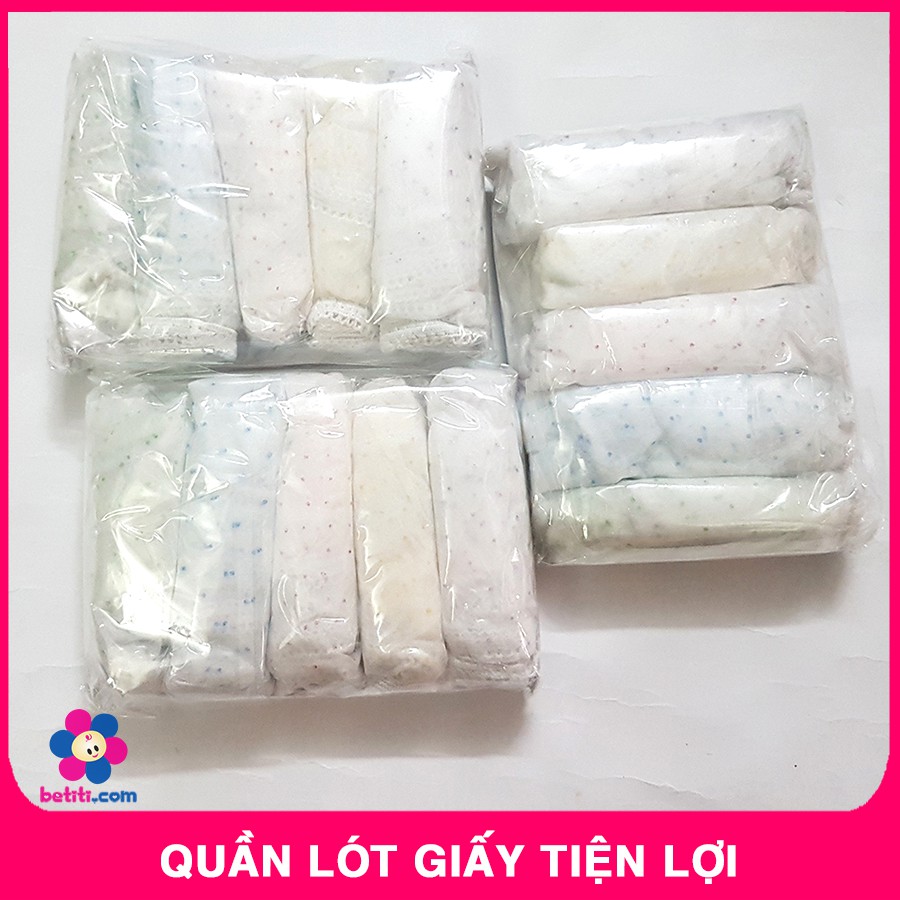 Combo 10 quần lót giấy dùng 1 lần