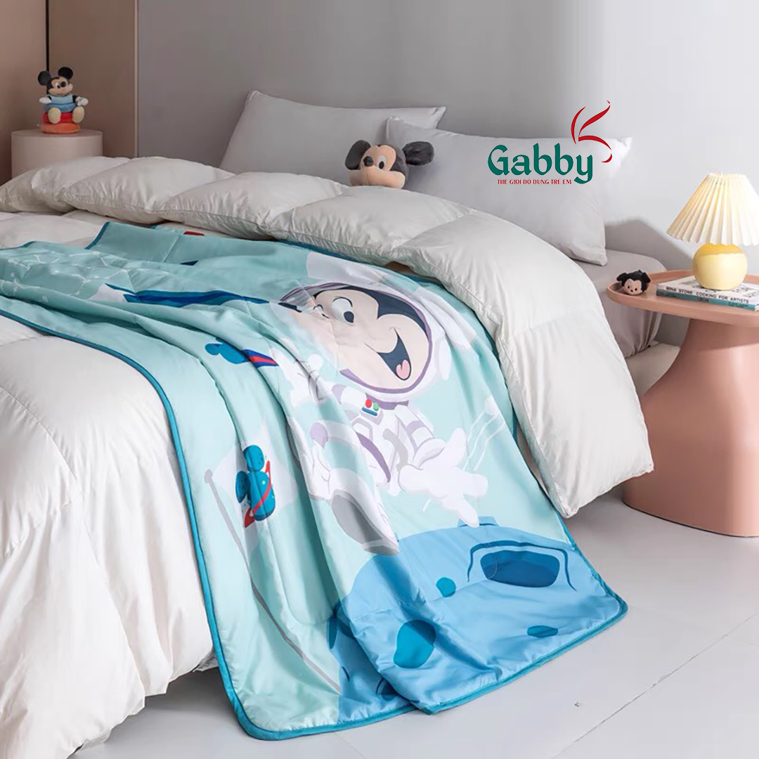 Chăn mềm trẻ em Disney nhiều kích thước (Elsa/ Spiderman/ Avengers/ Mickey/ Minnie/ Tsum)