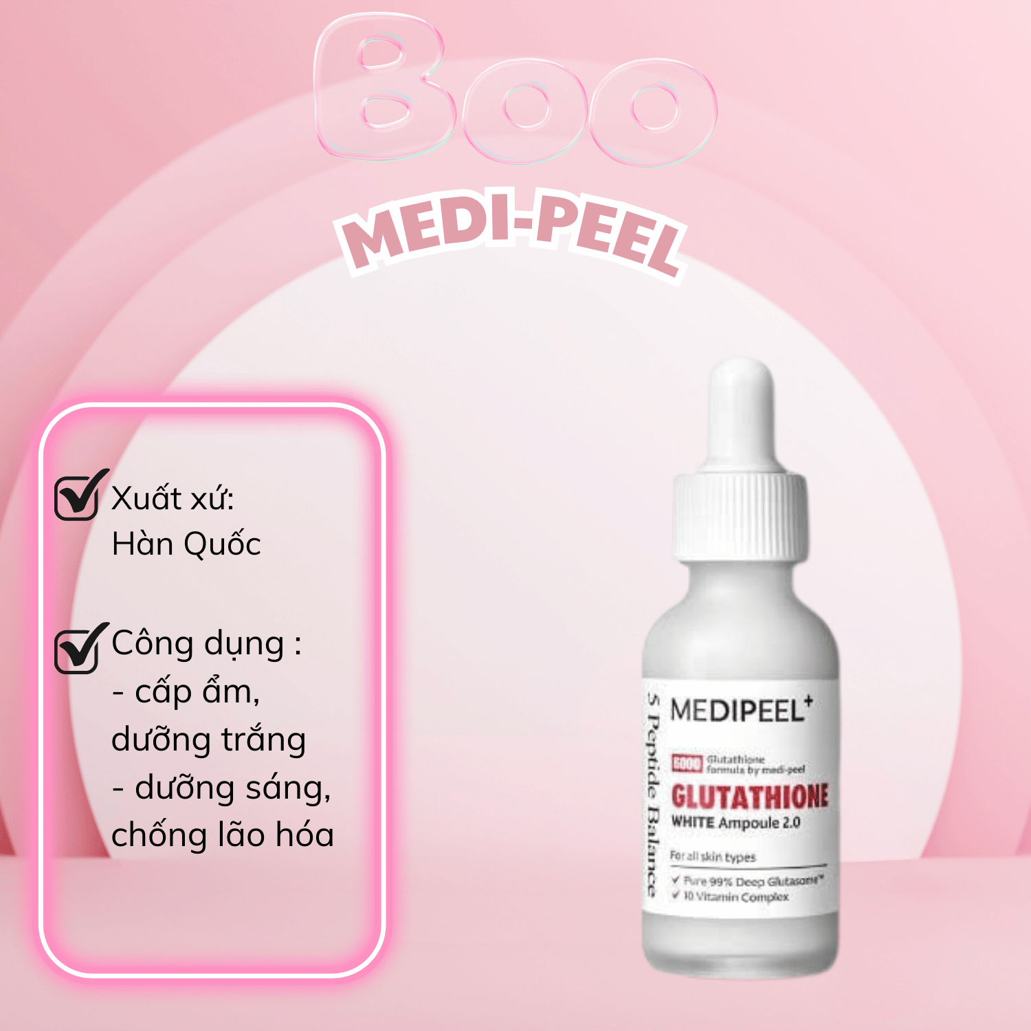 Serum Medi-Peel Trắng Da - 30ml MẪU MỚI