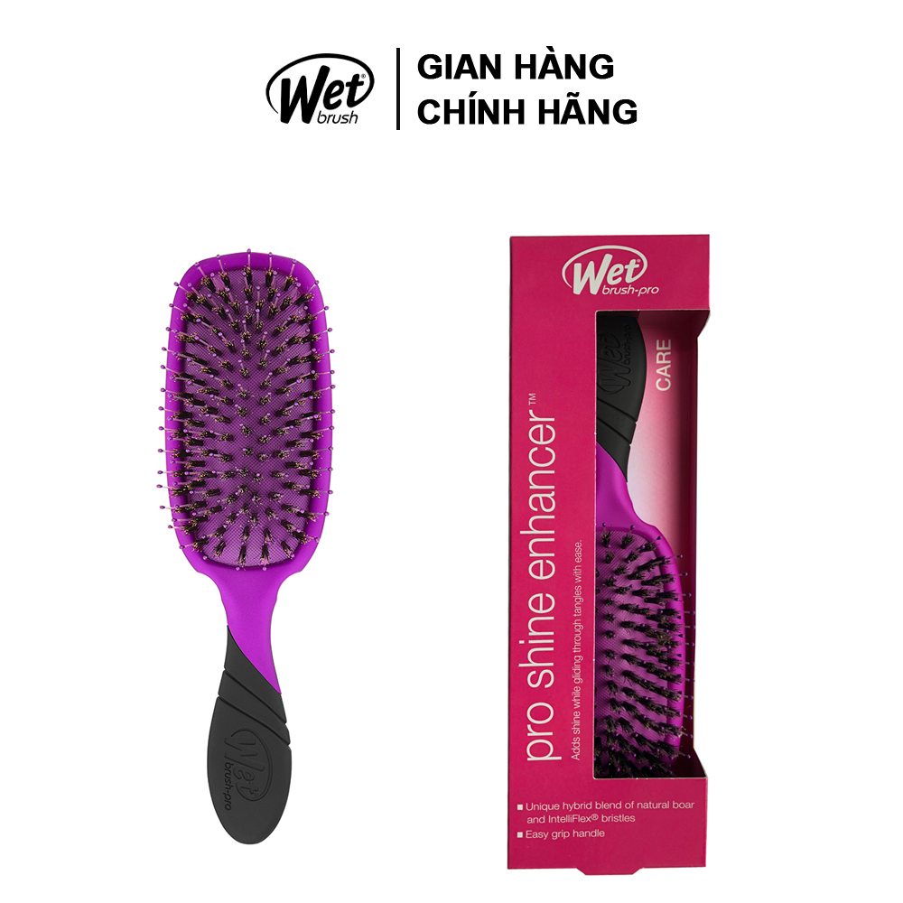 [CHÍNH HÃNG] Lược gỡ rối WET BRUSH làm bóng tóc đơn sắc