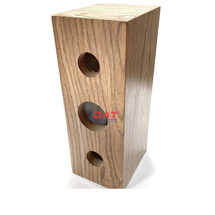 [HCM]Thùng Loa Đôi 3inch Vân Gỗ 11*30*13cm WTS-301