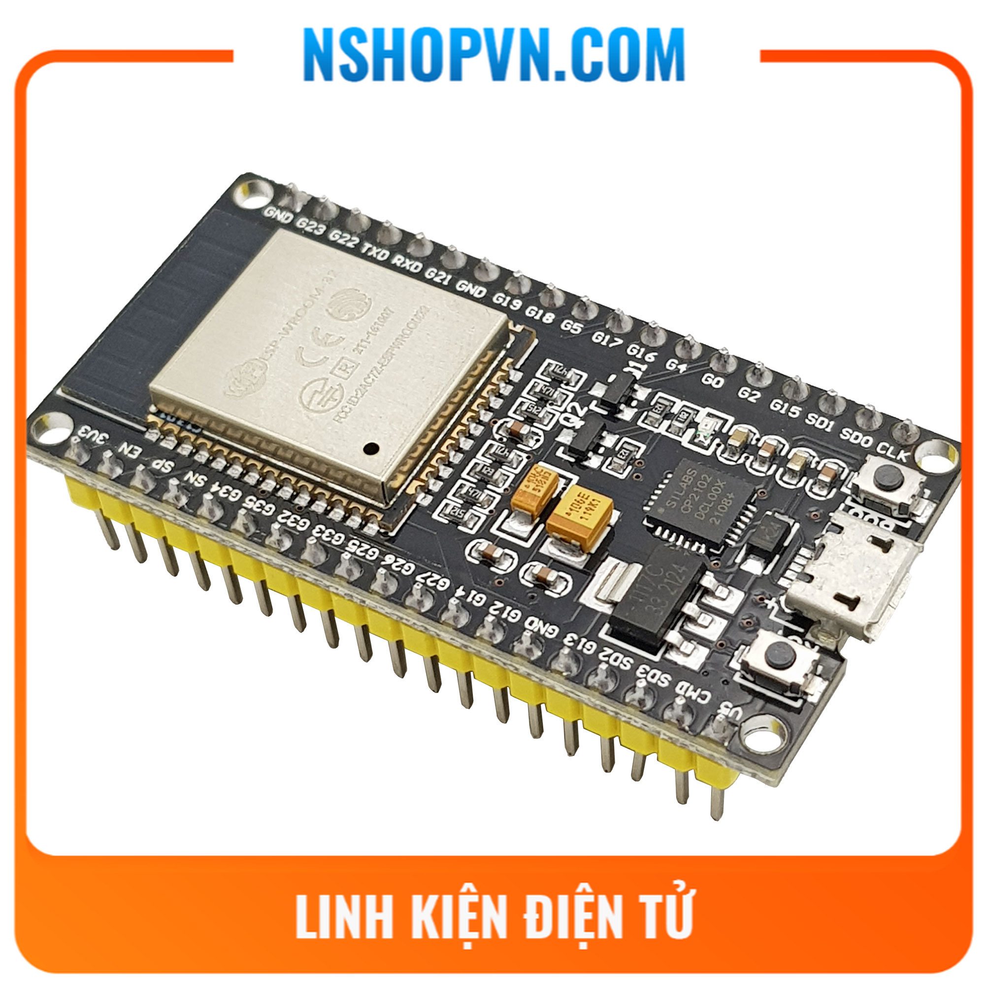 Kit RF thu phát wifi bluetooth esp32 38 chân
