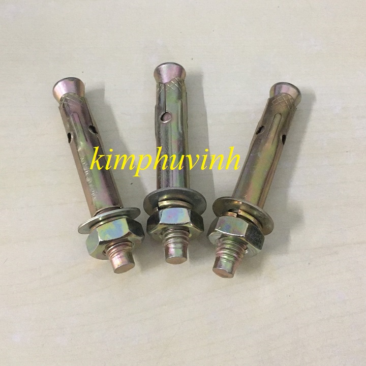 10 con - 10x80mm tắc kê nở sắt - bulong nở sắt