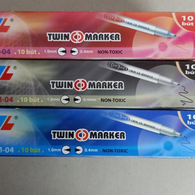 Bút Lông dầu Ceedee PM-04 2 đầu