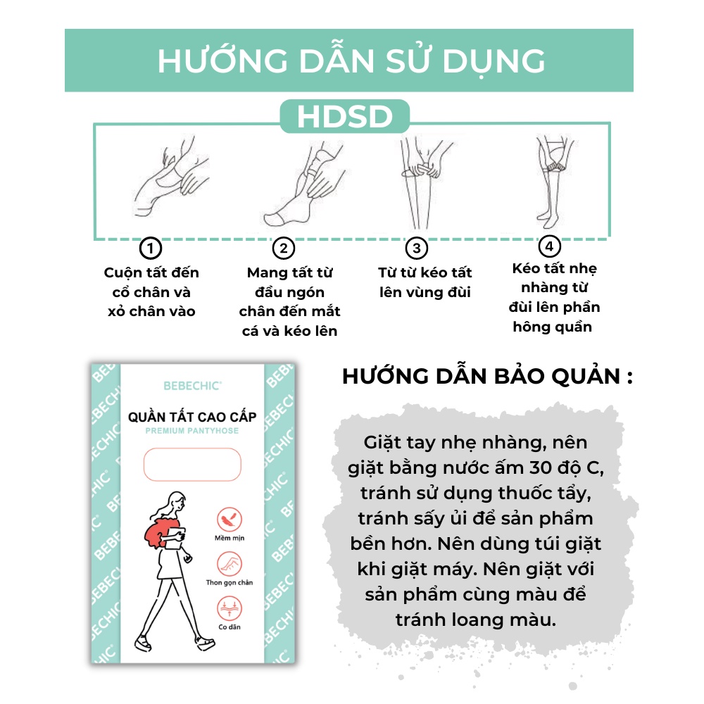 Quần Tất Lưới Mắt To Co Giãn Cao Cấp BEBECHIC QT02