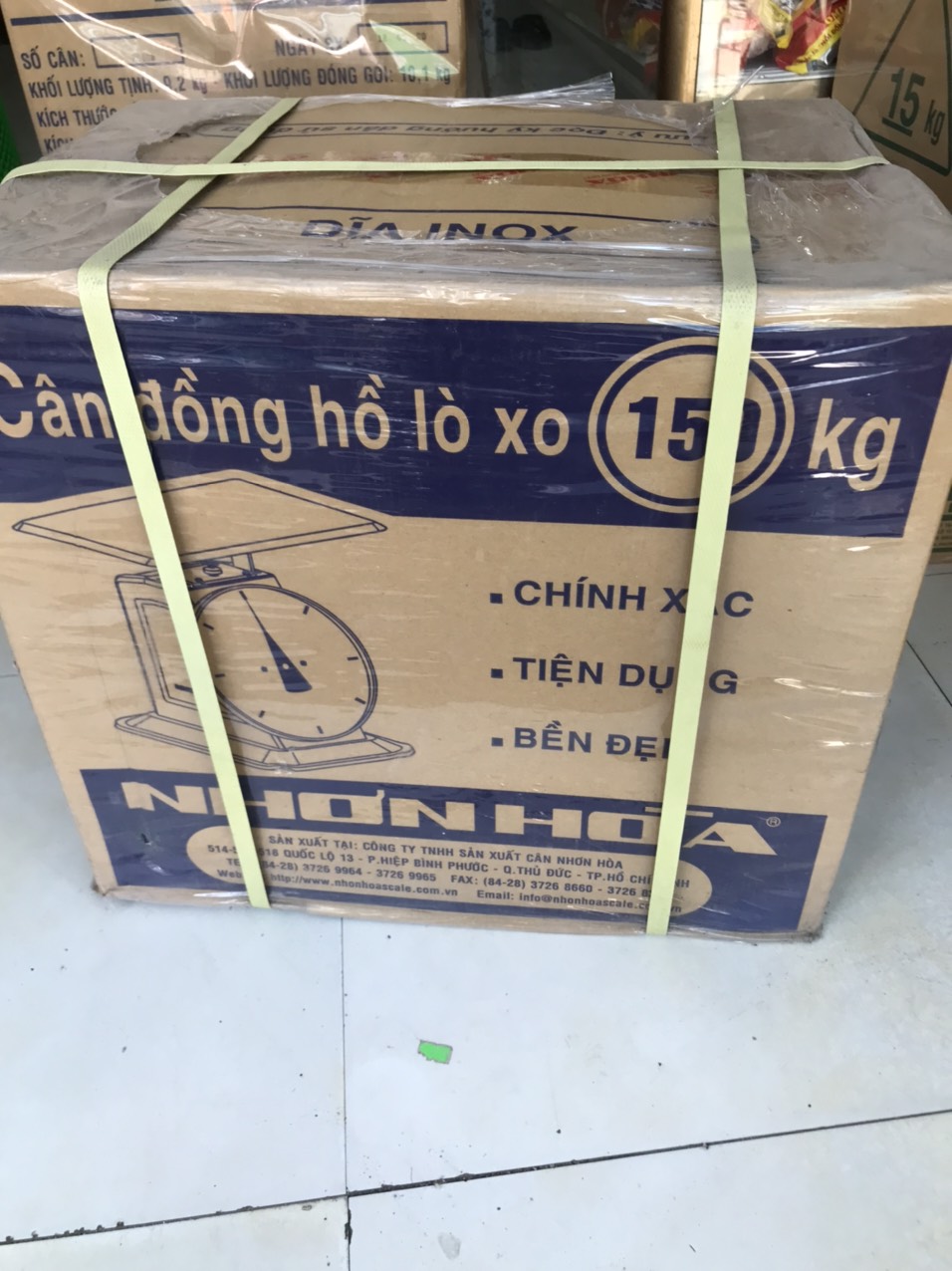 Cân đồng hồ Nhơn Hòa 150kg
