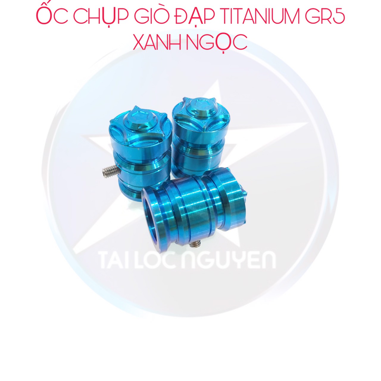 Chụp giò đạp titanium gr5