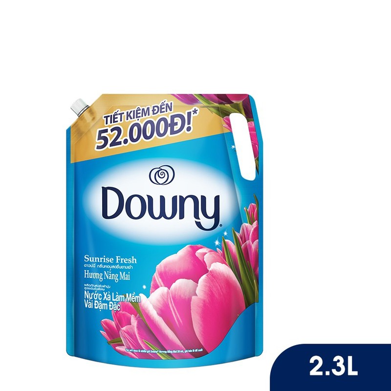 [HCM] Xả downy 2.3L Túi xanh Hương Nắng Mai