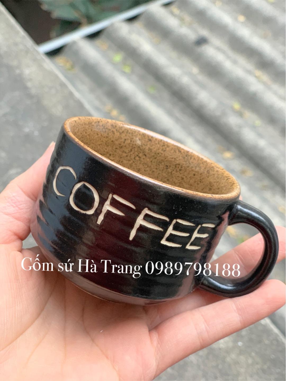 Phin pha càe gốm sứ Bát Tràng liên bếp hâm nóng