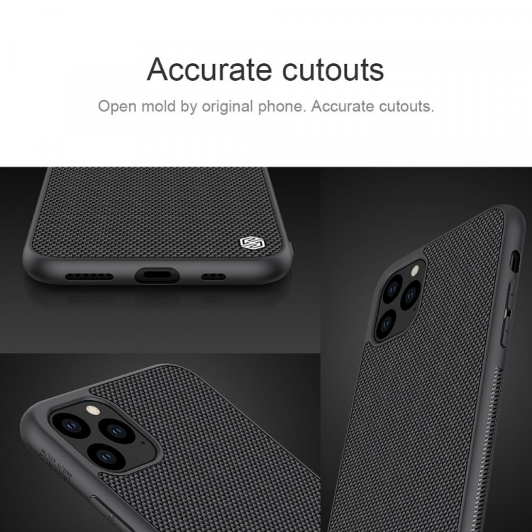 Ốp lưng [VẢI CAO CẤP] iPhone 11/ 11 Pro/ 11 Pro Max hiệu Nillkin