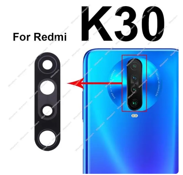 Kính camera sau Xiaomi Redmi Note 7 Pro Note 8 Pro Note 9S Note 10 Pro Note 11 Pro K20 K30 Pro K40 Pro Mi10T Mi11T