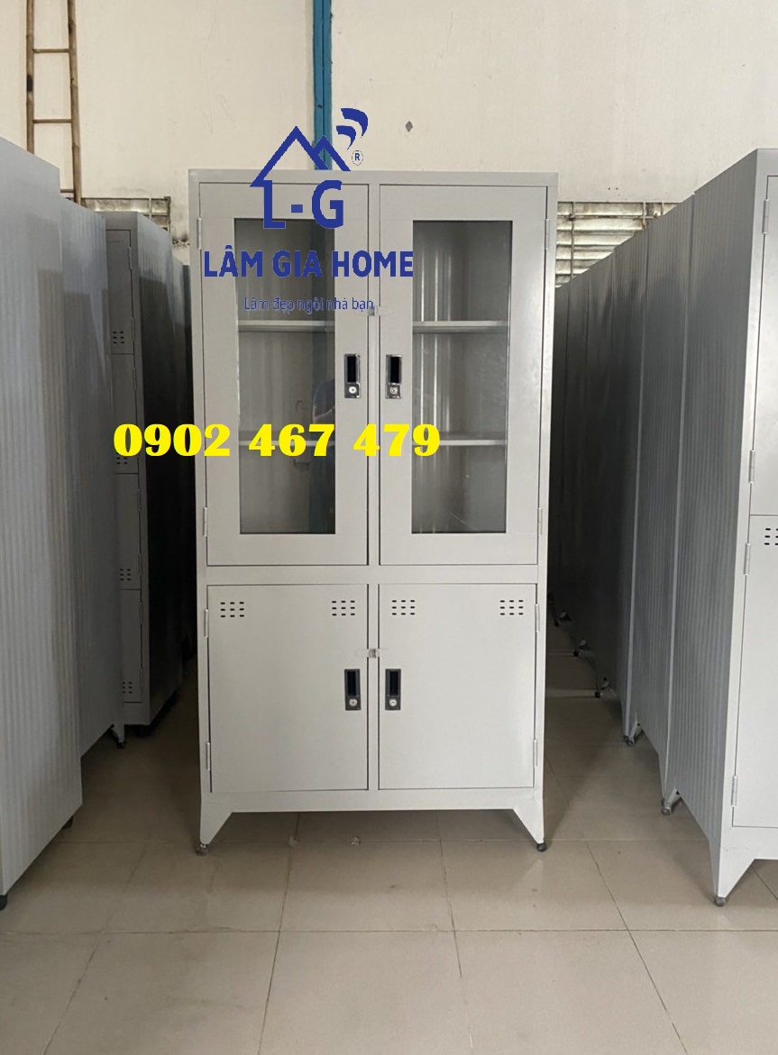{GIAO NHANH TRONG NGÀY} Tủ hồ sơ kính mẫu 2 cánh