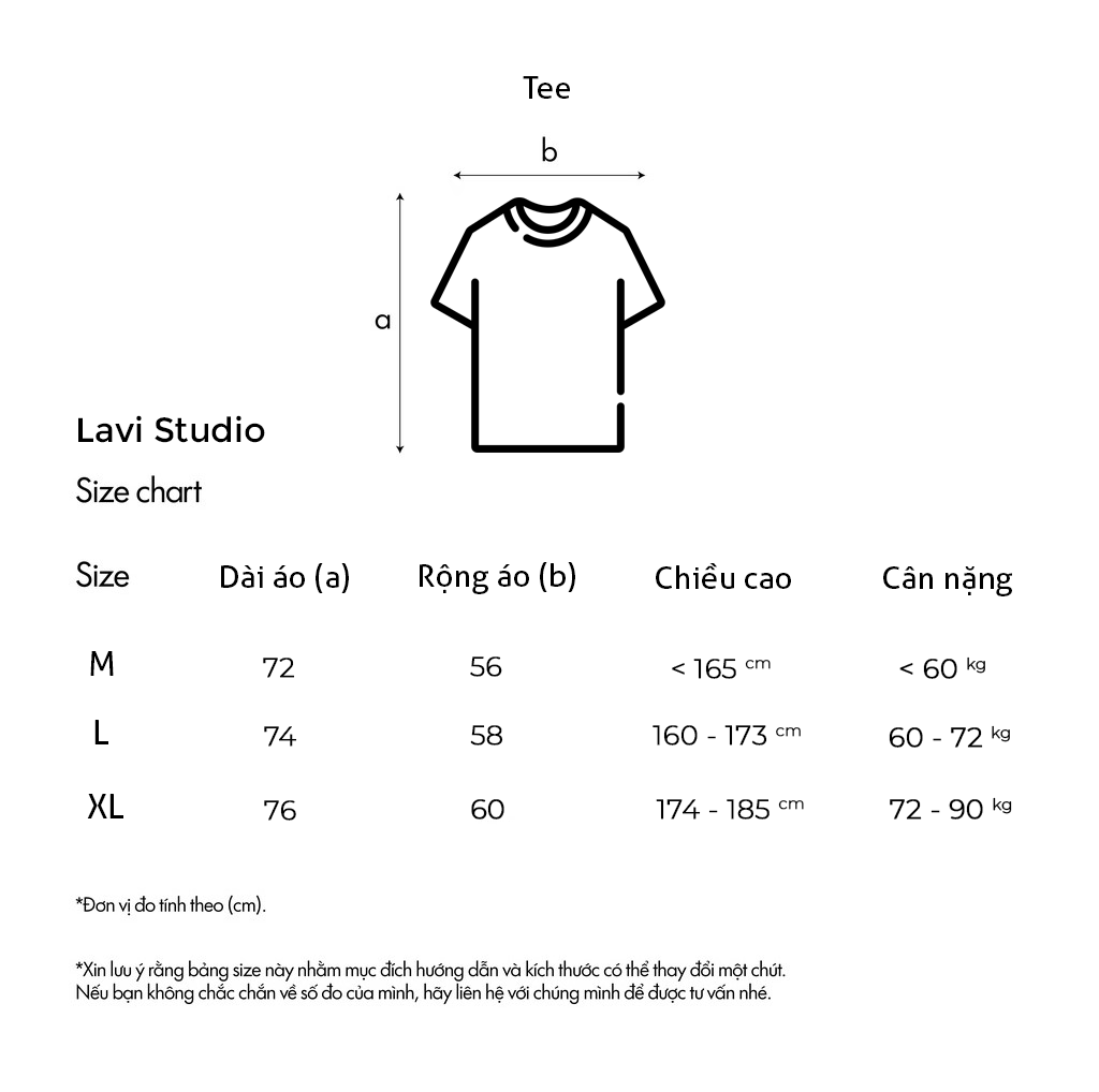 Áo thun Lavi Studio/ Simple