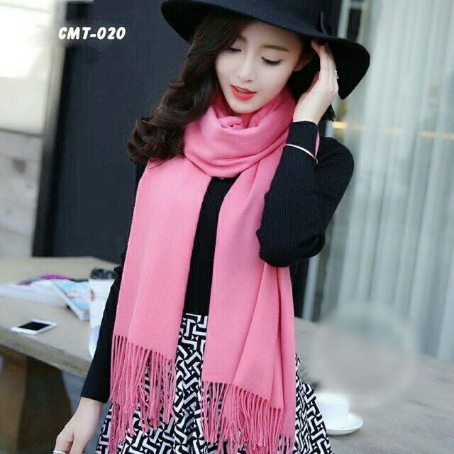 [XẢ HÀNG] Khăn choàng quàng cổ giữ ấm Cashmere Chất Len Dệt Mịn