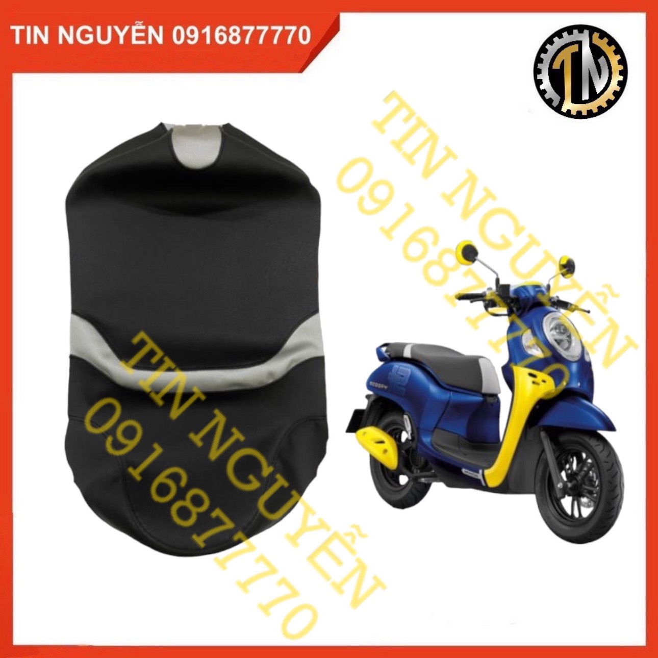 Da yên xe Scoopy đời mới 2021 - nay hàng Thái