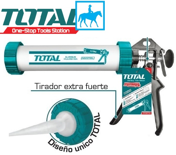 Súng Bắn Keo Silicon 9inch 235mm TOTAL THT20209 HCG0309