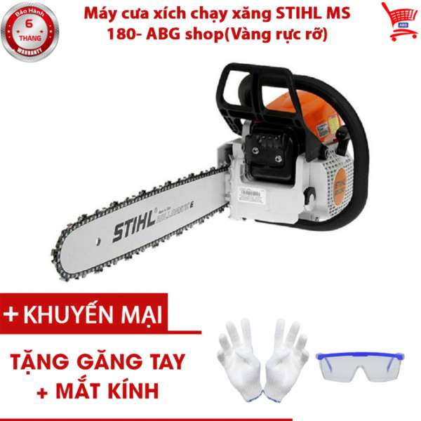 Máy cưa xích chạy xăng STIHL MS 180- ABG shop