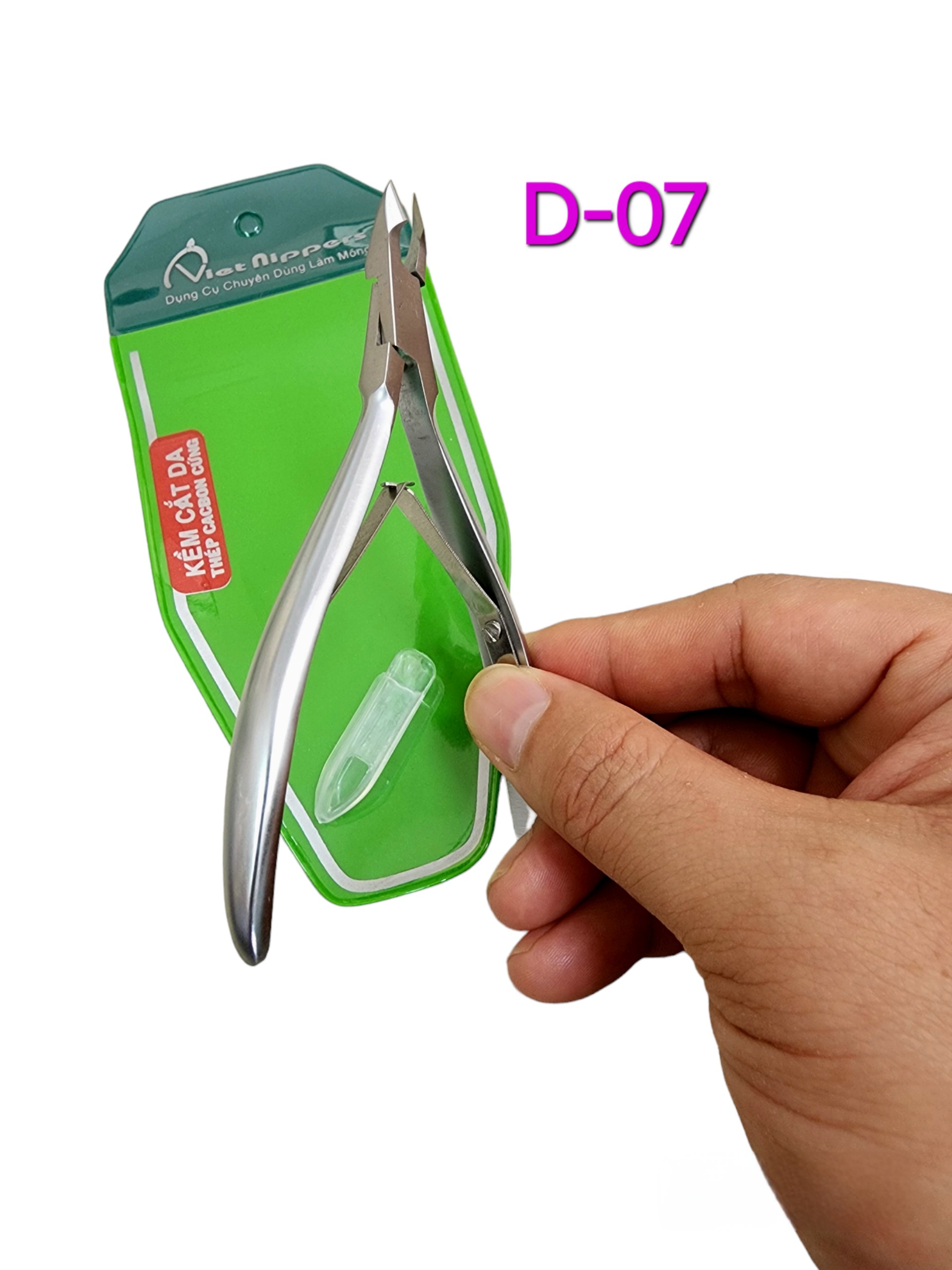 [ SIÊU SALE ] - KỀM CẮT DA INOX KHÔNG GỈ D-07 VIP (2chống)