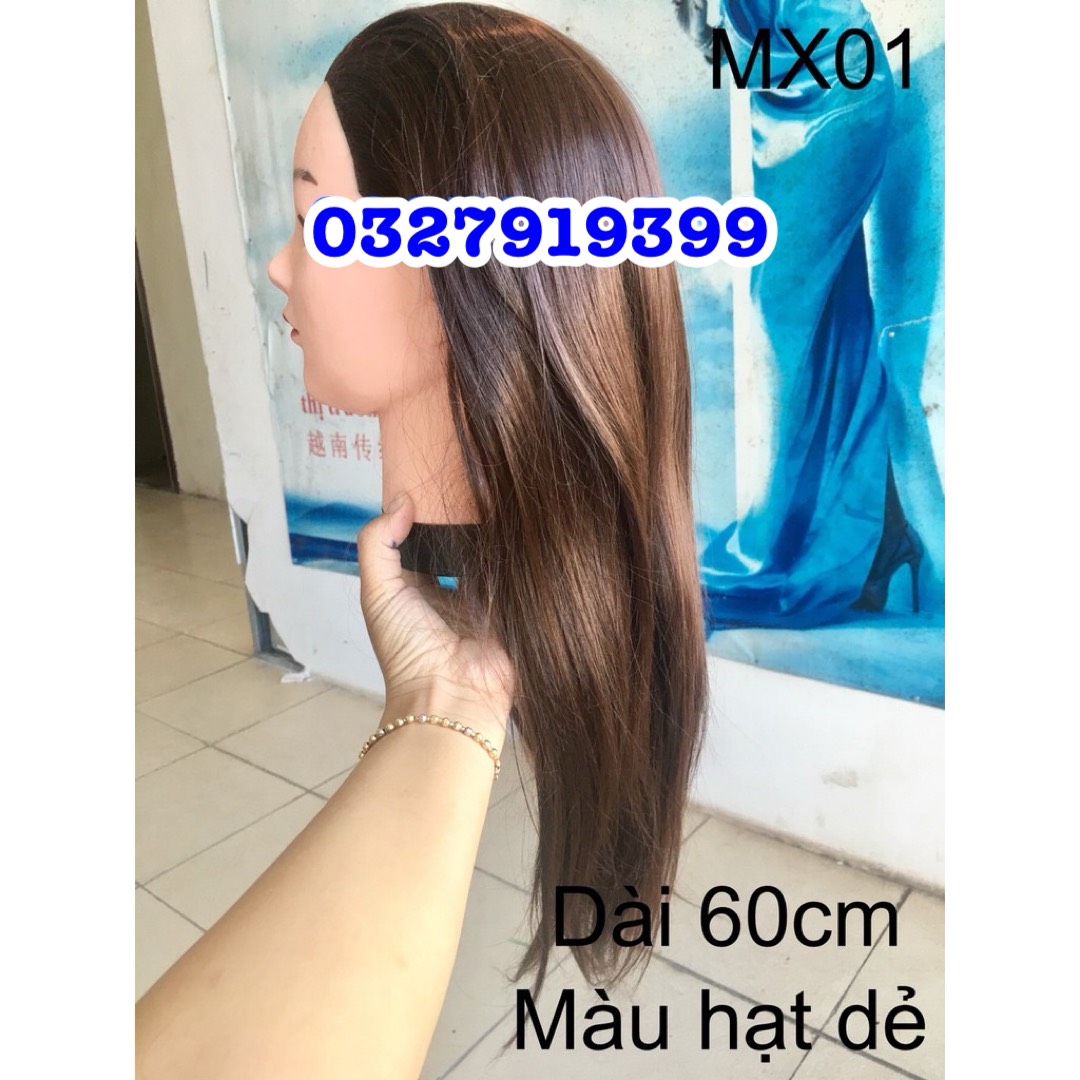 Đầu canh học cắt tóc MX01 tóc dày mượt