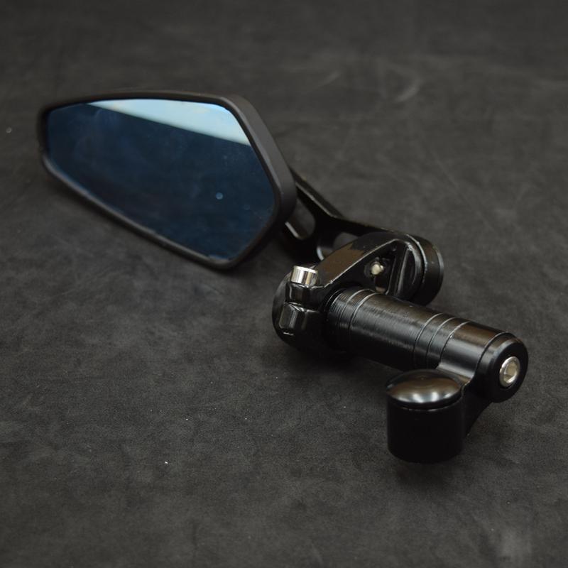 GƯƠNG CHIẾU HẬU GÙ TRÒN CÁN XOAY CRG GẮN NHIỀU LOẠI XE MÁY SIÊU ĐẸP - MÀU ĐEN ( 1 CHIẾC BÊN TRÁI ) LOẠI 1
