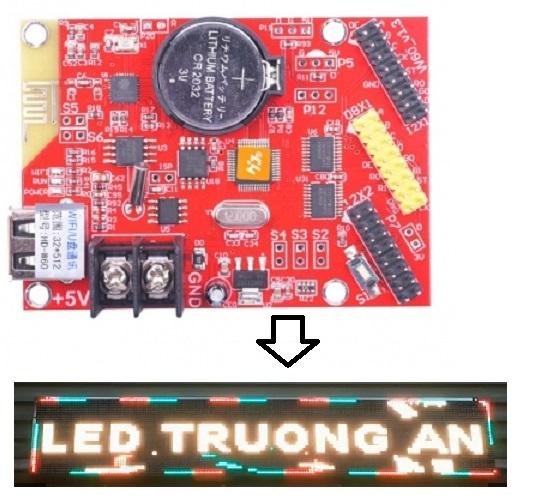 Mạch điều khiển biển ma trận HD W60
