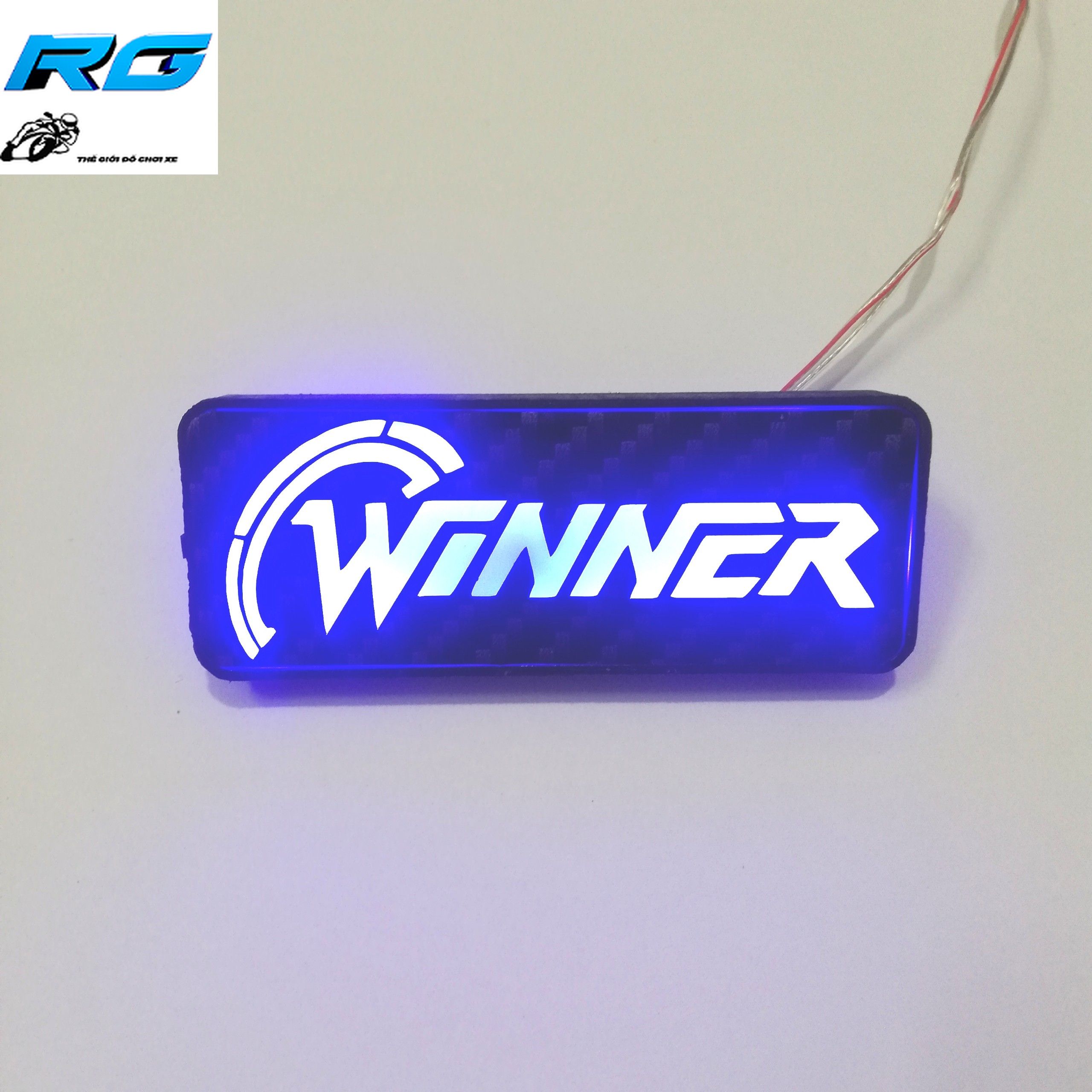 Chữ led gắn đuôi dè xe máy