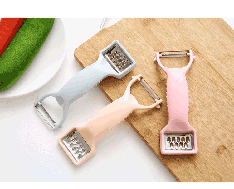 Dao bào đa năng, sợi, dao nạo rau củ quả, dao bào nhỏ 2 đầu