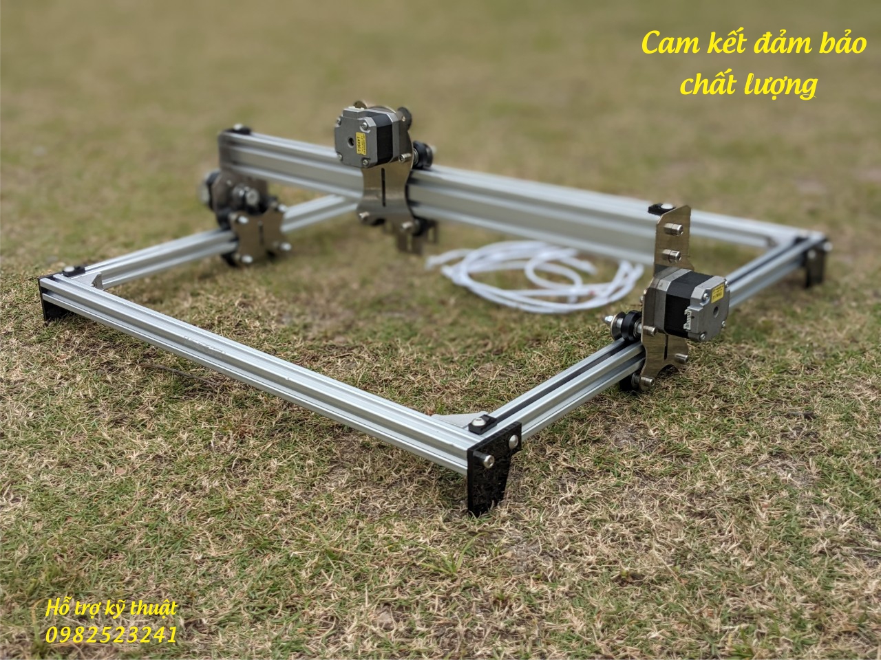 KHUNG MÁY KHẮC HÌNH CNC MINI LAZER KHỔ 50x50cm