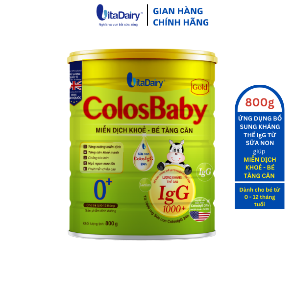 Sữa non COLOSBABY GOLD 0+ 800G