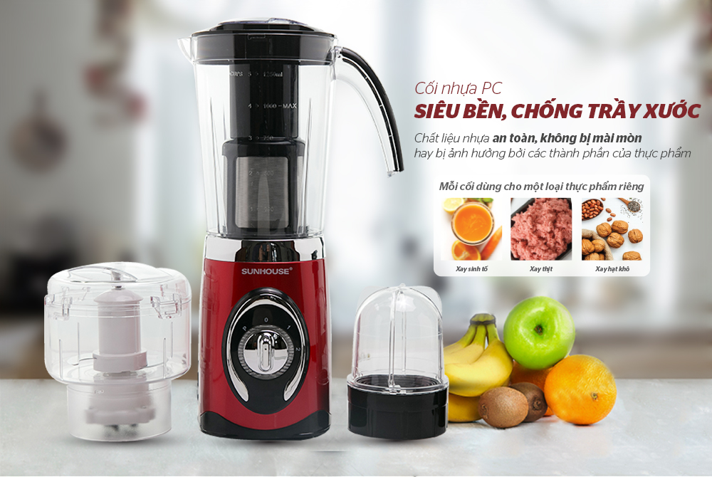 Máy xay sinh tố đa năng Sunhouse SHD5326