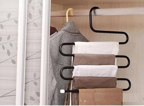 Móc Treo Quần Áo 5 Tầng Thông Minh Tiết Kiệm Diện Tích Tối Đa