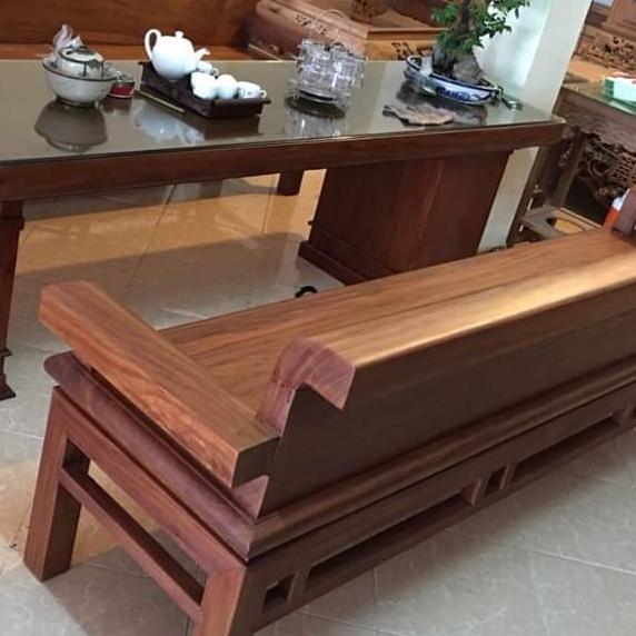 bộ trường kỷ gỗ gõ đỏ
