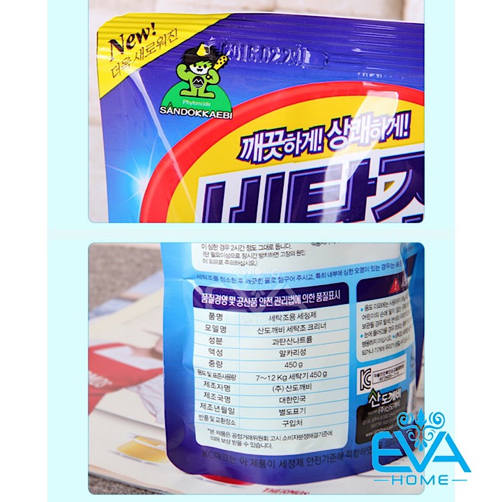 [HCM]Bột Tẩy Lồng Máy Giặt Hàn Quốc