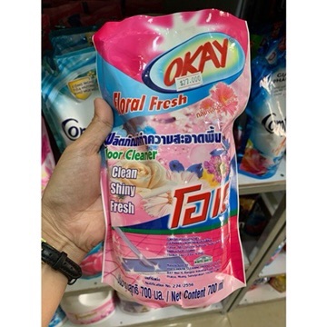 Nước lau sàn OKAY Thái Lan, túi 700ml