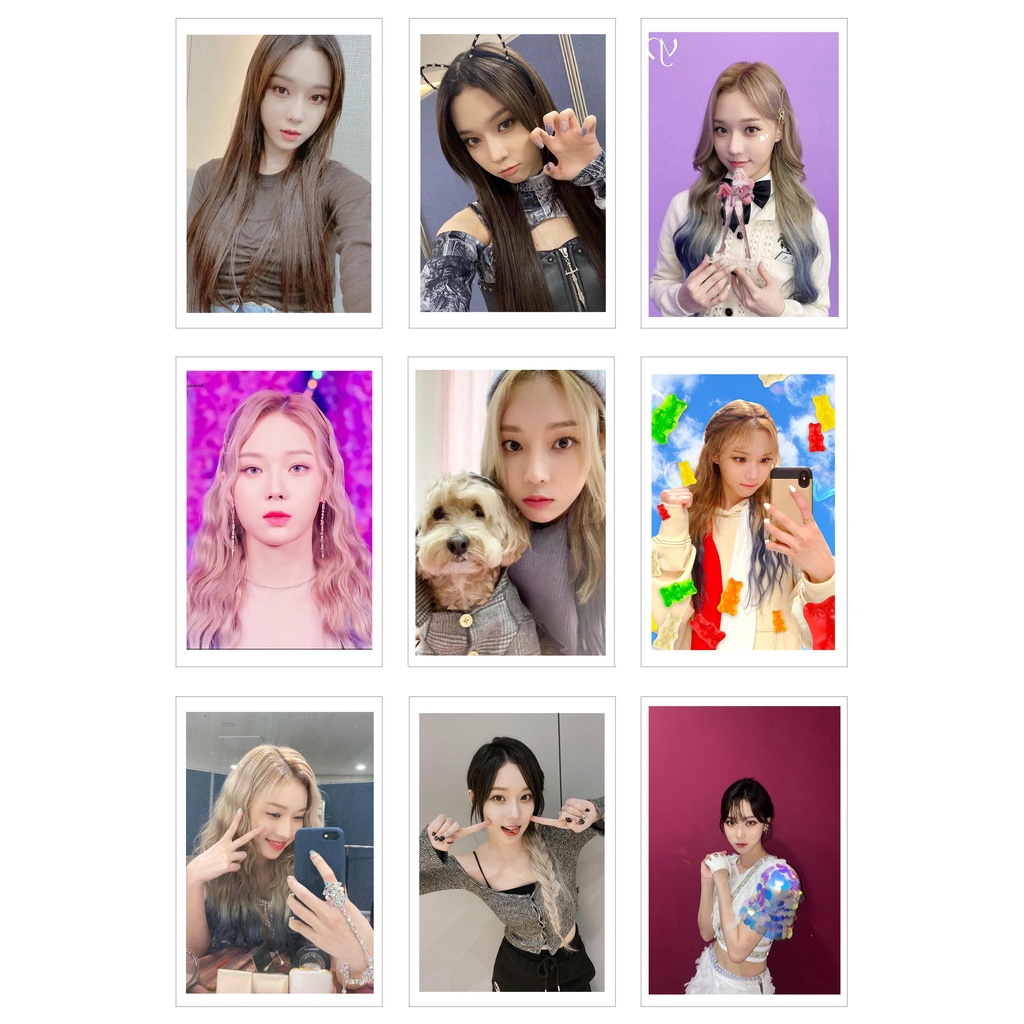 [HCM][Ép Lụa] Lomo Card 36 Ảnh AESPA - WINTER