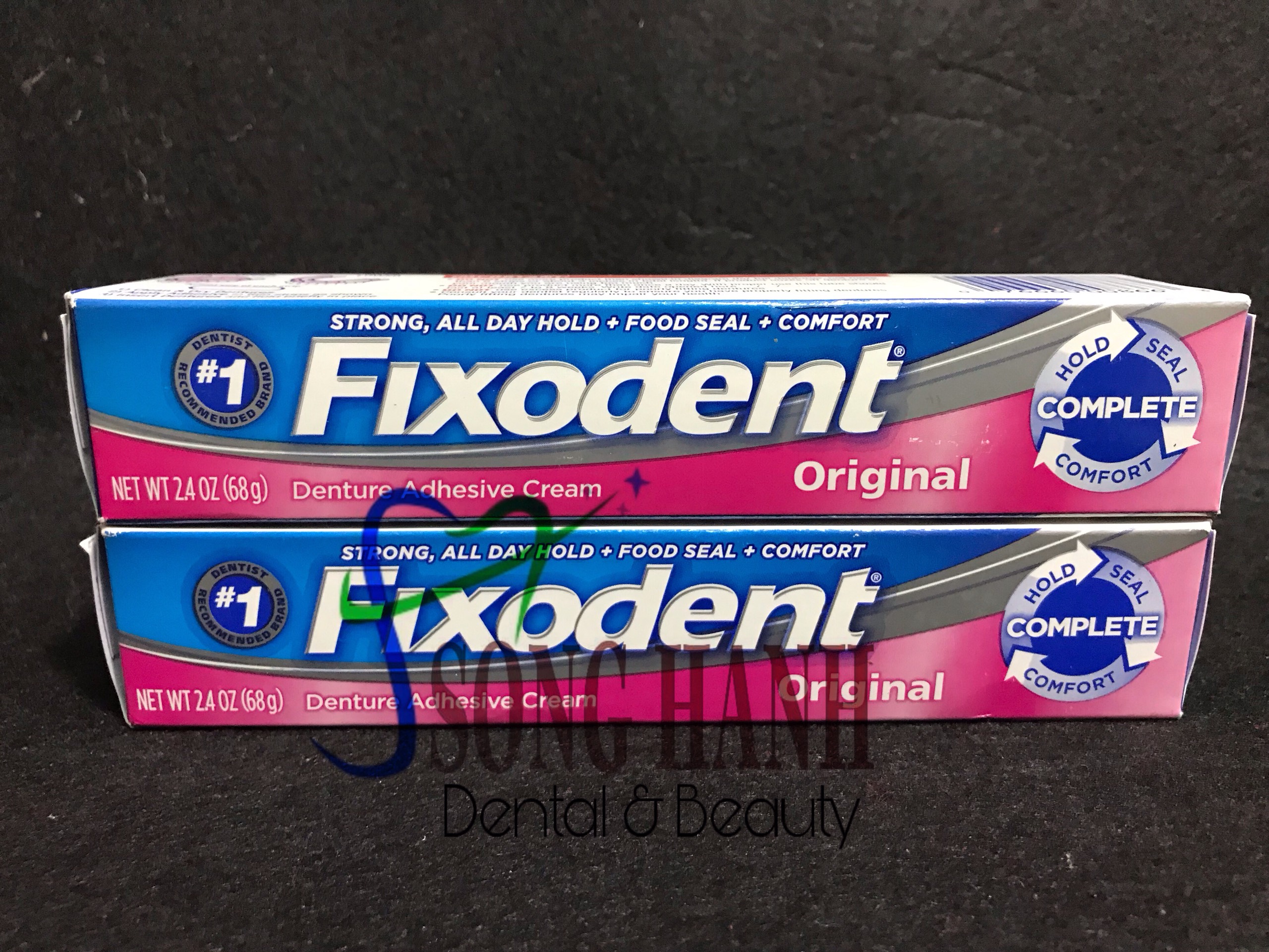 Keo dán hàm giả Fixodent