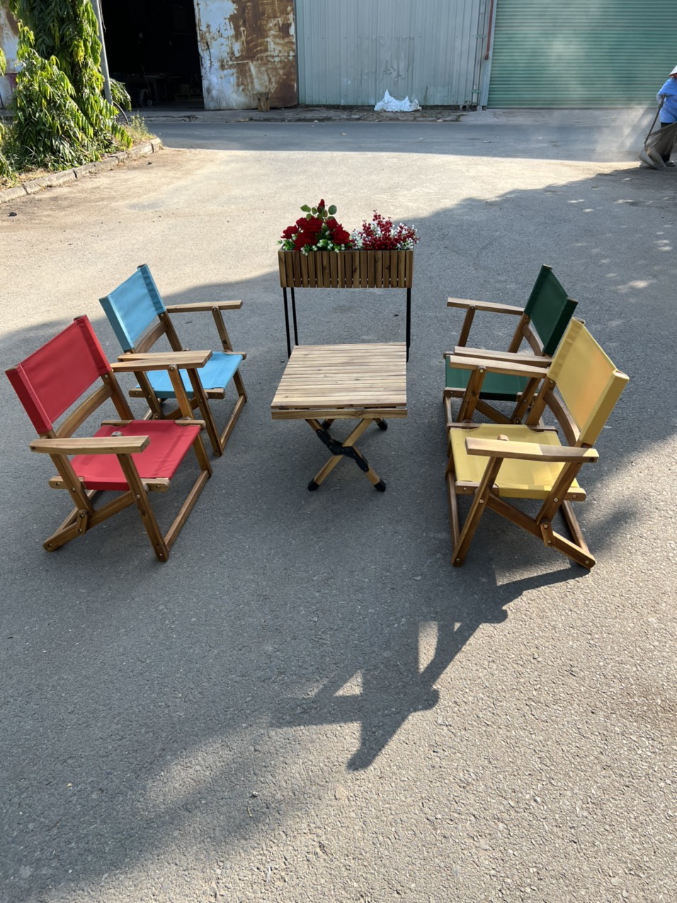 Ghế cà phê ngoài trời