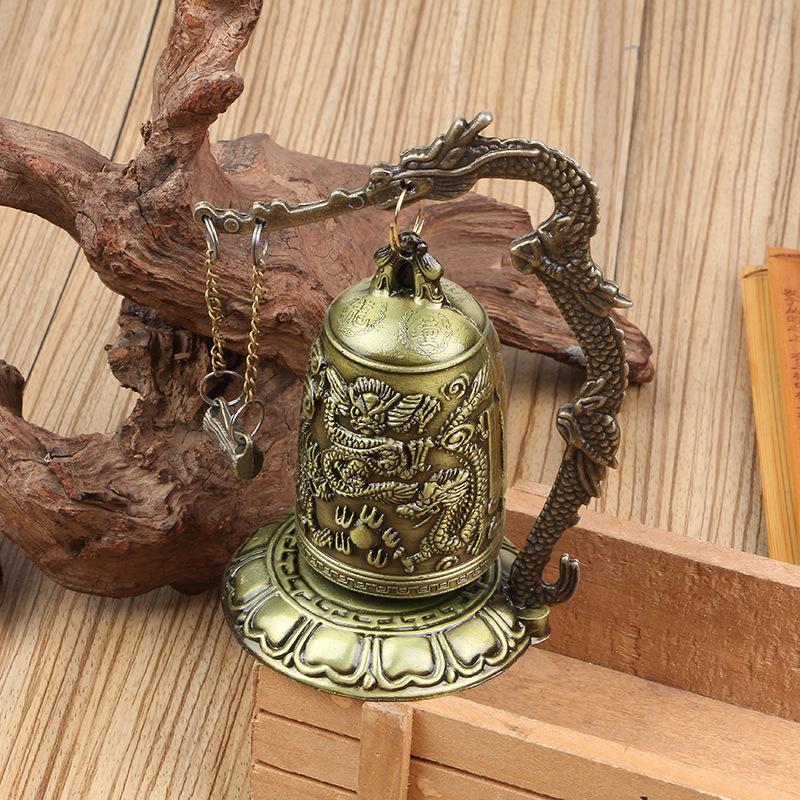 Hanrui - Vật Phẩm Phong Thủy Chuông Đồng Để Bàn