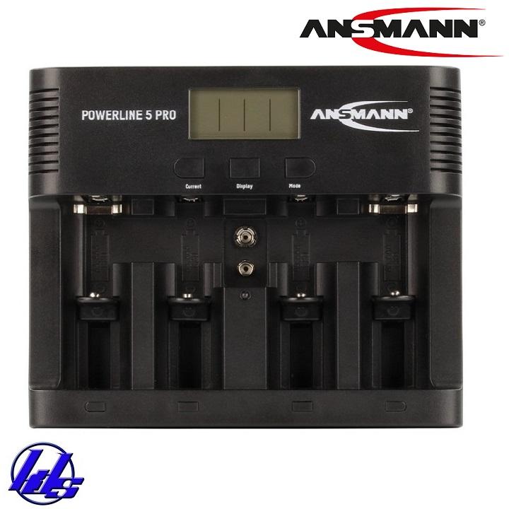 Bộ sạc pin thông minh Ansmann Powerline 5 Pro
