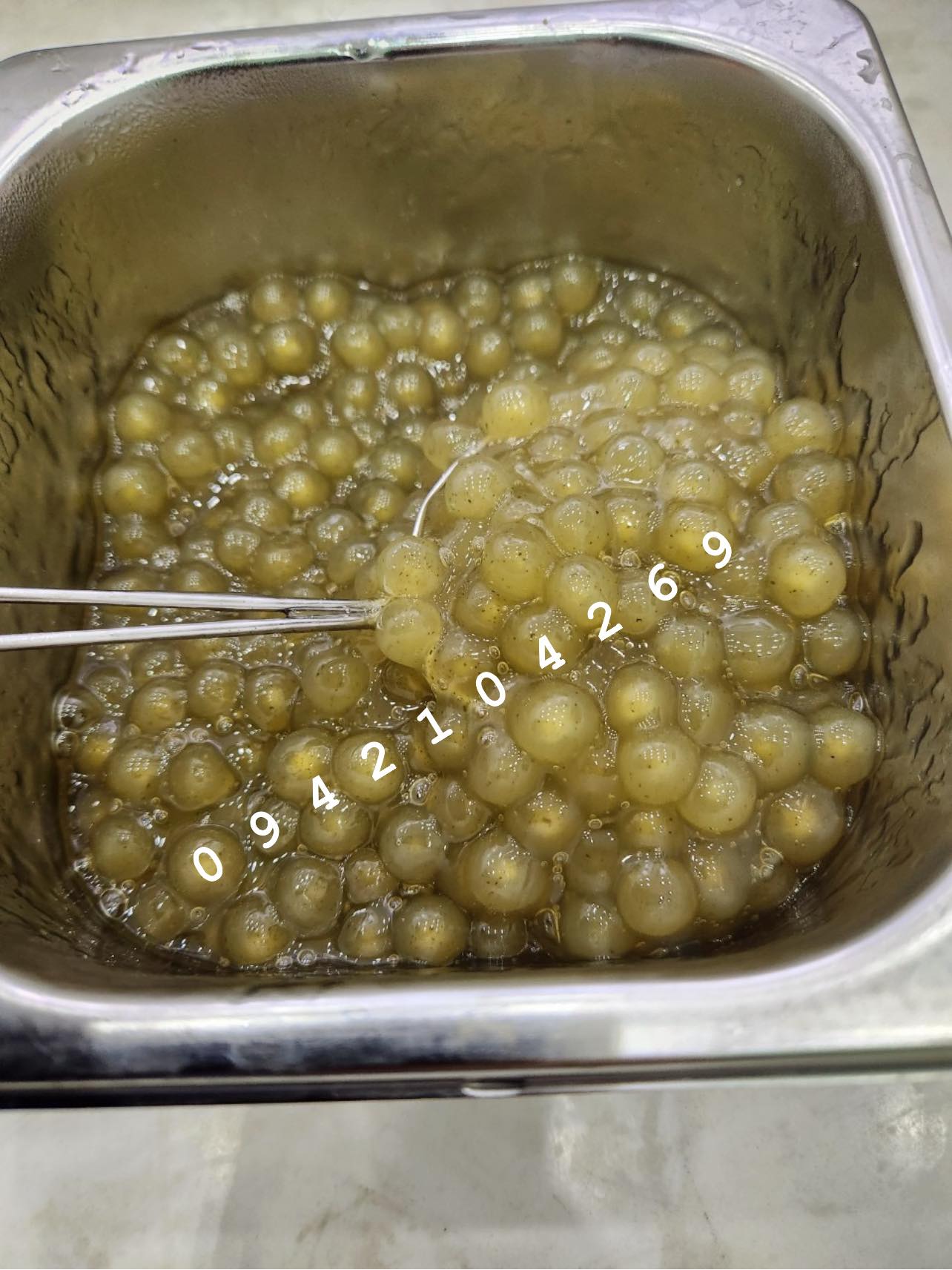 Trân châu gạo rang túi 1kg - topping huyền thoại cho trà sữa gạo rang/ trà sữa lúa mạch