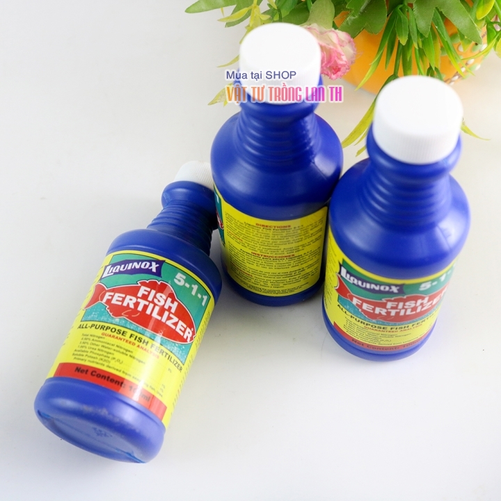 Phân đạm cá Fish Fertilizer Mỹ lọ 100ml