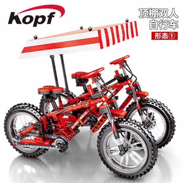 Lắp ráp Lego technic 703302 - Mô hình xe đạp leo núi 306 chi tiết