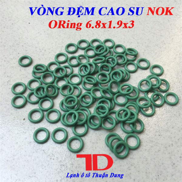 Vòng đệm cao su Nok, Oring 6.8X1.9X3 - Vật Tư Điện Lạnh Ô Tô Thuận Dung