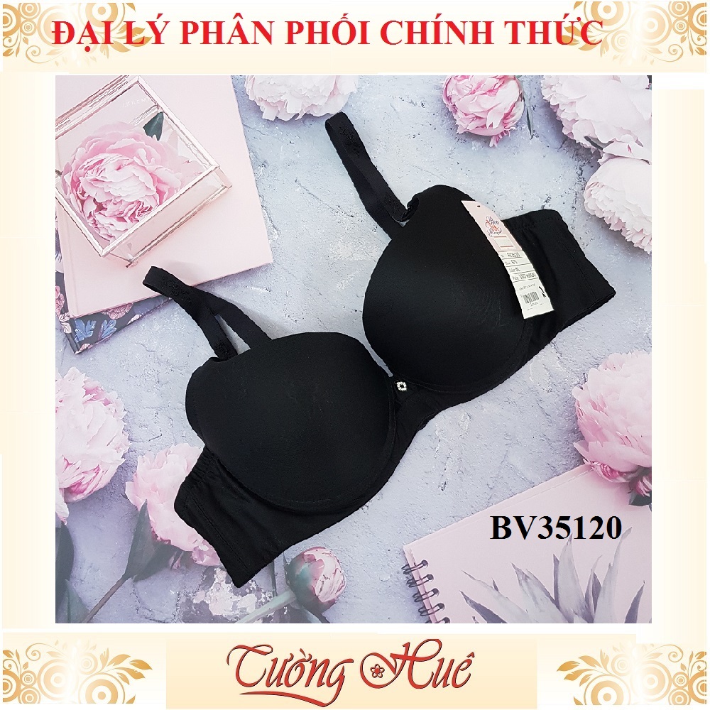 Áo lót nữ bon bon bv35120 nâng ngực in hoa.