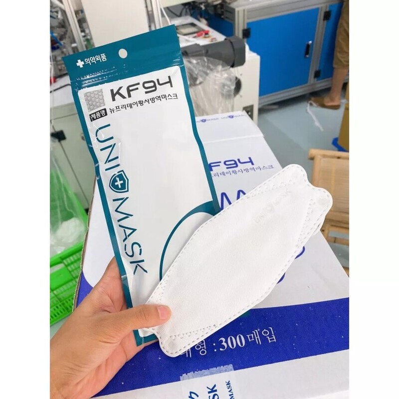 Combo 50c Khẩu Trang 4D KF94 CHÍNH HÃNG UNIMASK