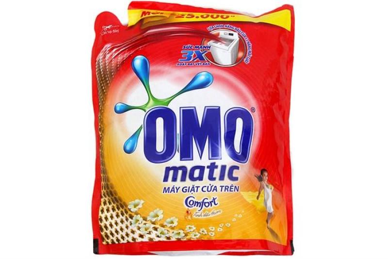 Bảng giá Nước Giặt OMO Matic Tinh Dầu Thơm Comfort Cho Máy Giặt Cửa Trên Túi 2-4Kg Điện máy Pico